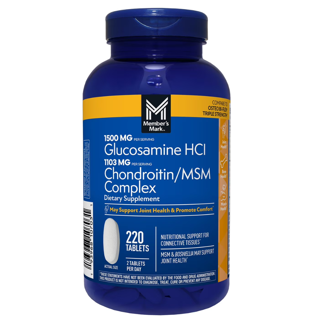 Glucosamina Chondroitin SMS 220 tabletas - MEMBER S MARK