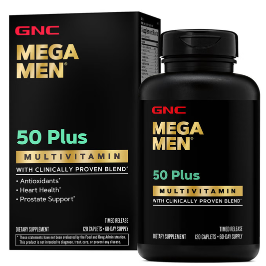 Mega Men 50 Plus - Gnc - 120  Tabletas.