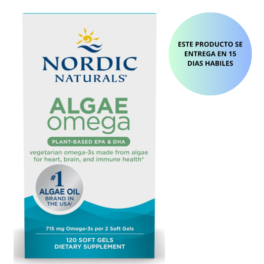 Nordic Naturals - Algas Omega 715 mg, 120 Softgels