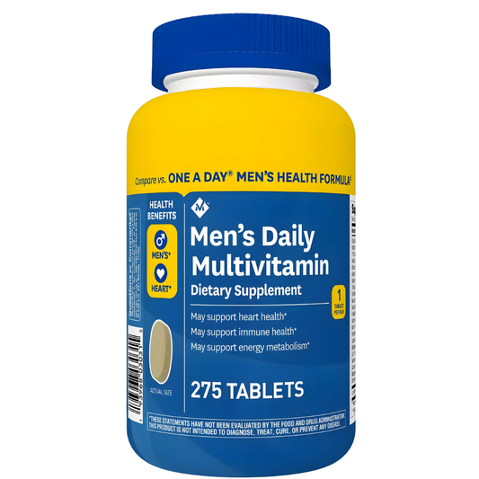 Member's Mark Men's Daily Multivitamin 275 Tabletas