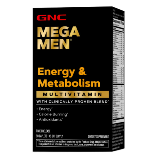 Mega Men Energia y  Metabolismo GNC - caps