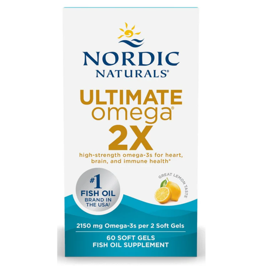 Nordic Naturals - Ultimate omega 2X 2150mg, 60 capsulas