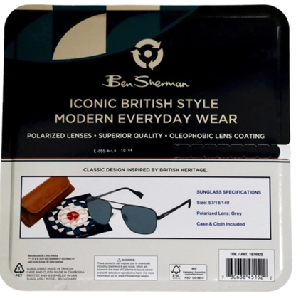 Ben Sherman Gafas de sol polarizadas 57/18/140