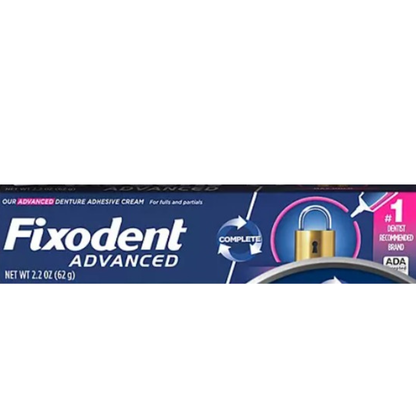 Fixodent Ultra Max Hold - Adhesivo para dentaduras postizas 62 gr