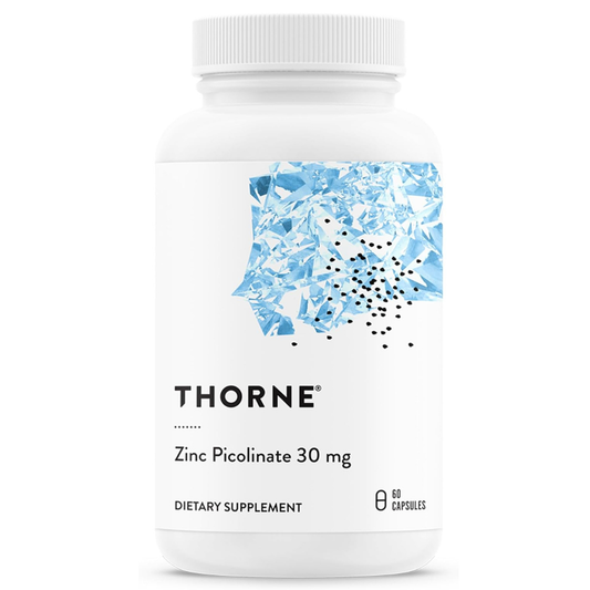 Thorne - Zinc Picolinate 30mg,60 capsulas