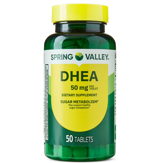 Spring Valley - Dhea 50 mg, 50 Tabletas