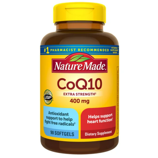 Nature Made CoQ10 400mg 90 Capsulas de Gel