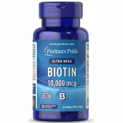 BIOTIN PURITAN'S PRIDE - 10,000 mcg