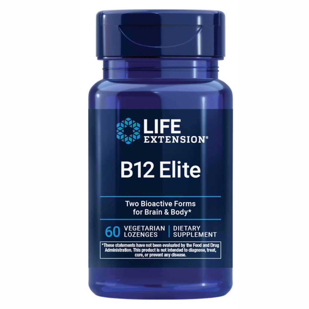 Life Extension B12 Elite, 60 Pastillas