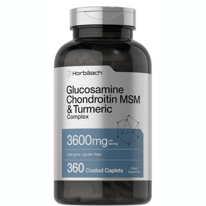 Horbäach Glucosamina condroitina MSM | 3600 mg | 360 comprimidos