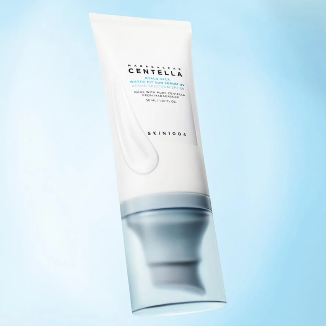 Madagascar Centella - Hyalu-Cica Water-Fit Sun Serum UV SPF 50 Pack doble, 50ml