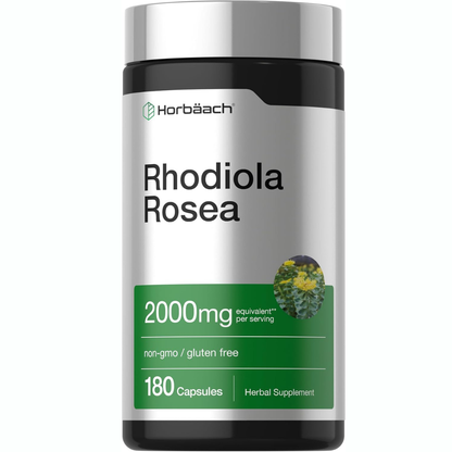 Horbäach Cápsulas de Rhodiola Rosea | 180 unidades