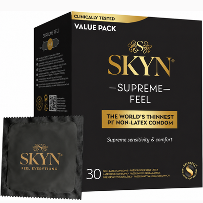 Preservativos SKYN Supreme Feel , tamaño estandar