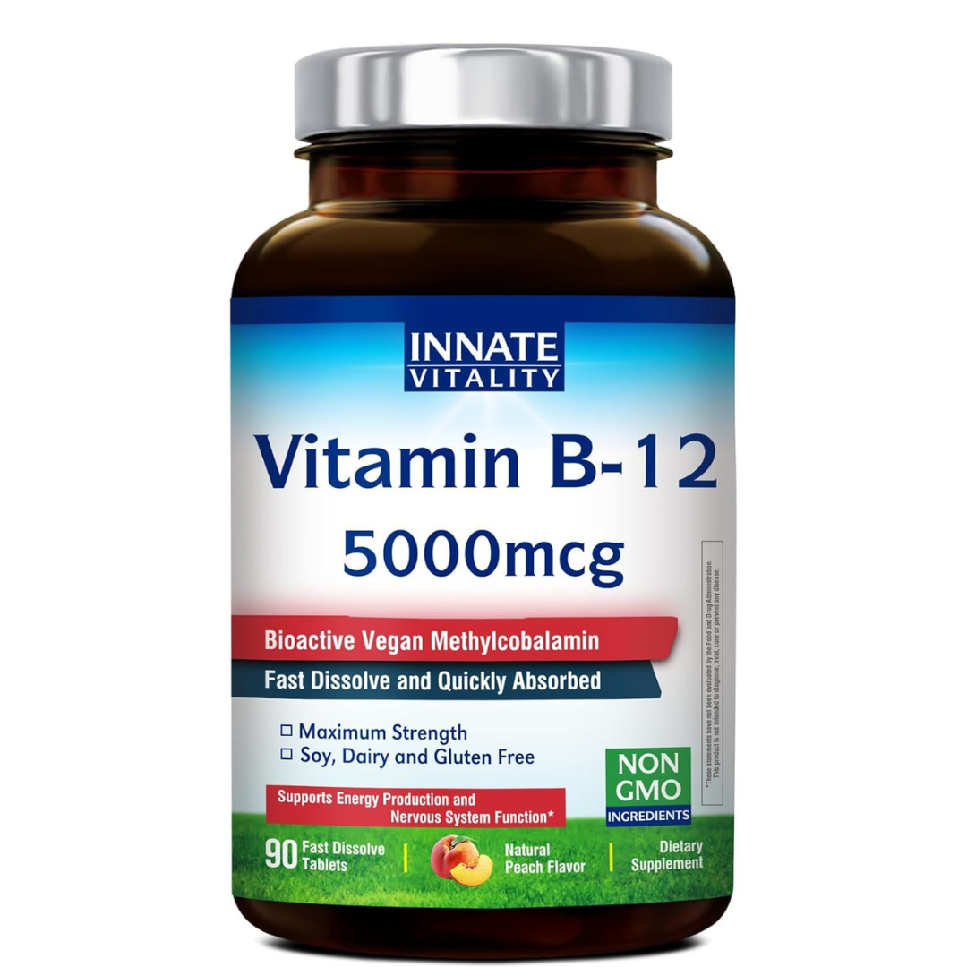 Innate Vitality - Vitamina B12 5000mcg, sublingual