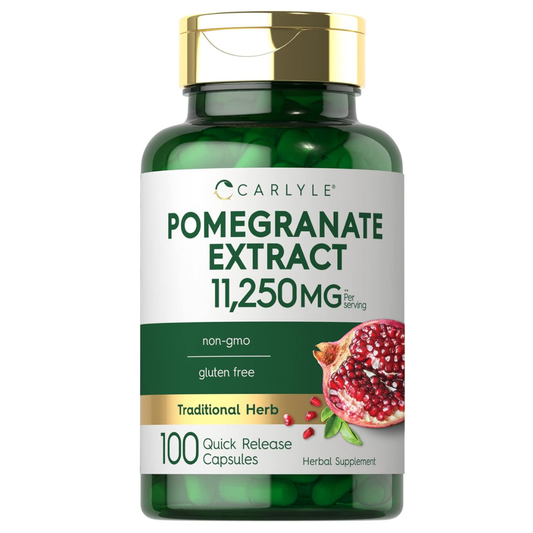 Carlyle - Pomegranate Extract 11,250mg - 100 cápsulas de liberación rápida