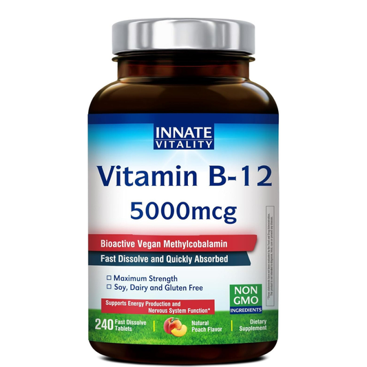 Innate Vitality - Vitamina B12 5000mcg, sublingual
