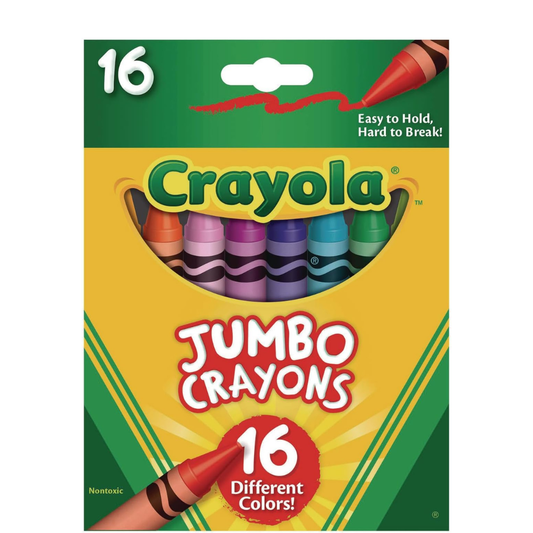 Crayones jumbo Crayola 16 unidades