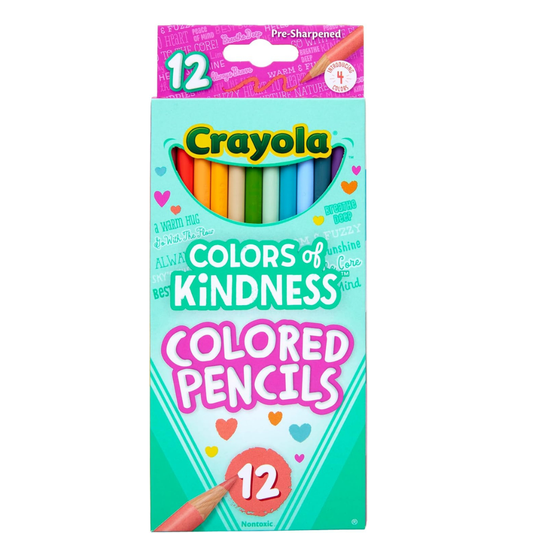 Lápices de colores Colors of Kindness, 12 unidades