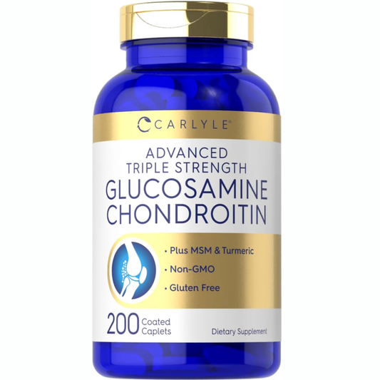 Carlyle Glucosamina condroitina MSM cúrcuma | 200 unidades