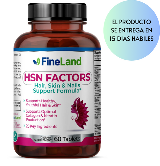 HSN Factors Fineland , 60 capsulas