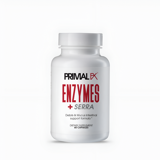 Enzymes + Serra , 60 capsulas - PrimalFX