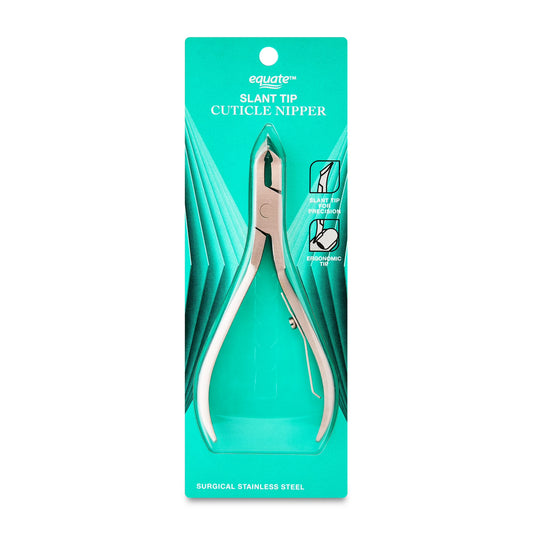 Equate Beauty Pinza para cutículas con punta inclinada