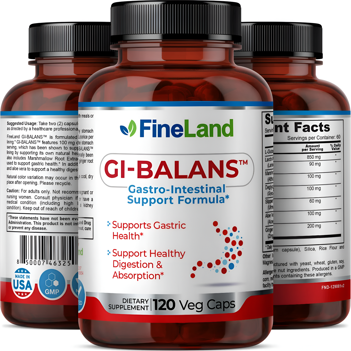 Gi-Balans 120 capsulas vegetables - FineLand