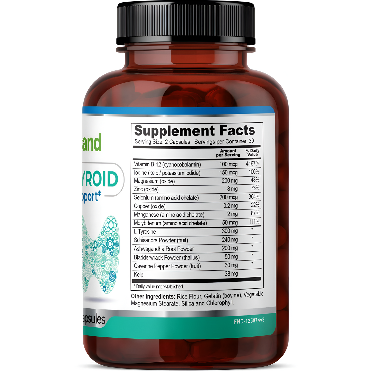 Fineland , Meta-Thyroid - 60 capsulas