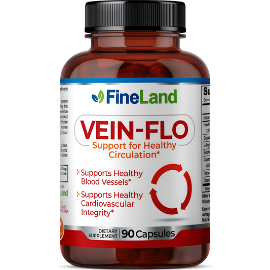 Vein-Flo apoyo para una circulación saludable- Fineland , 90 capsulas