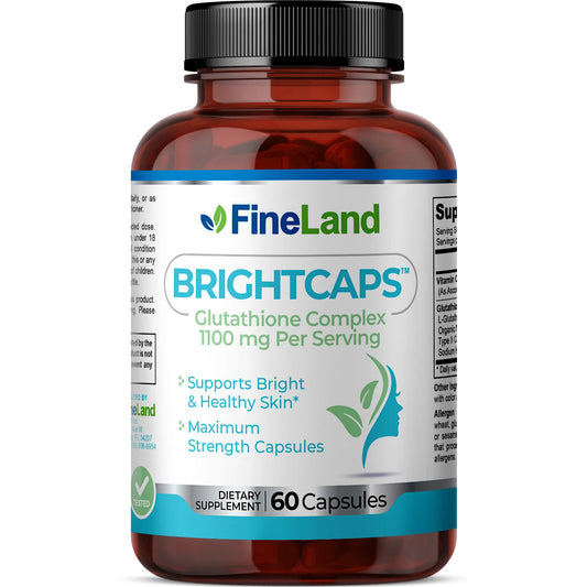 Brightcaps Glutathione complex 1100mg , FineLand- 60 capsulas
