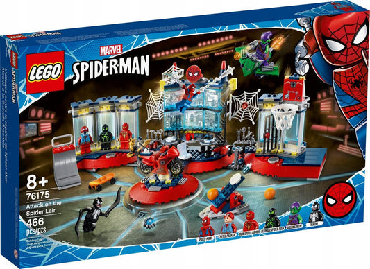 LEGO Marvel Spiderman 76175 Attack on the Spider Lair 466 pzs