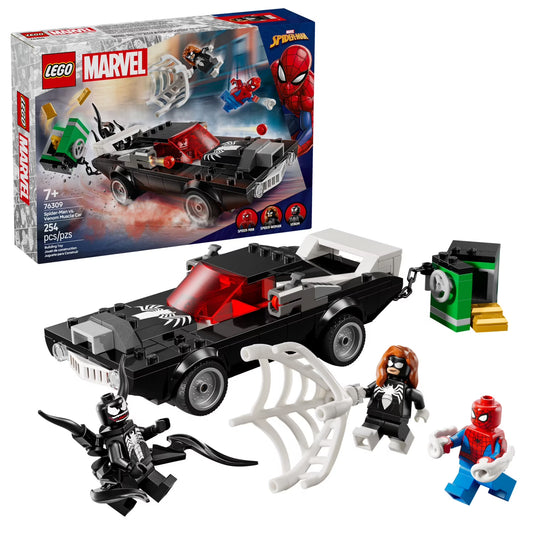 LEGO Marvel Spider-Man vs. Venom Muscle Car Toy 76309