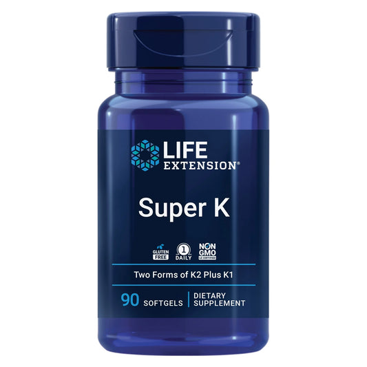 Vitamina Super K , 90 capsulas - Life extension