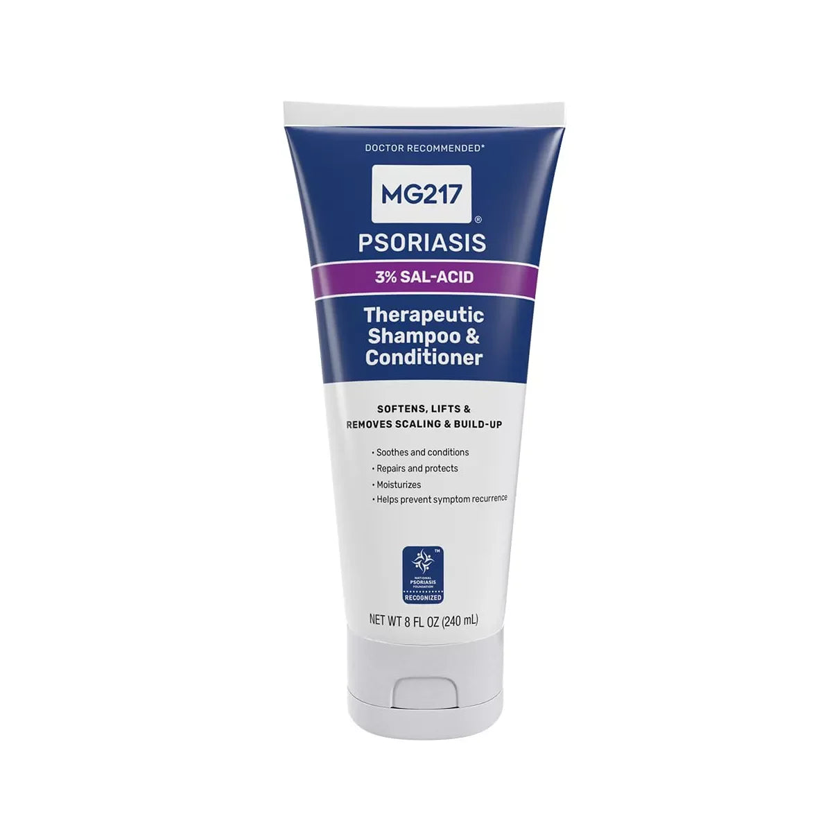 Champú y acondicionador MG217 para la psoriasis del cuero cabelludo 240ml