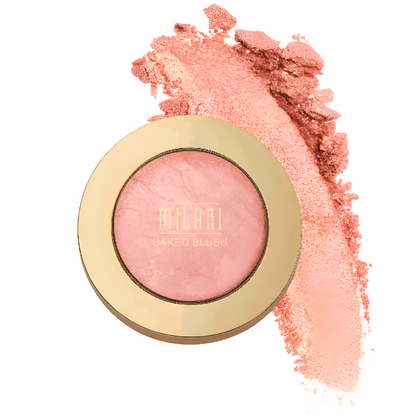 Milani - Baked Blush & Baked Highlighter - Da forma, contorno y resalta tu cara para un acabado brillante o mate