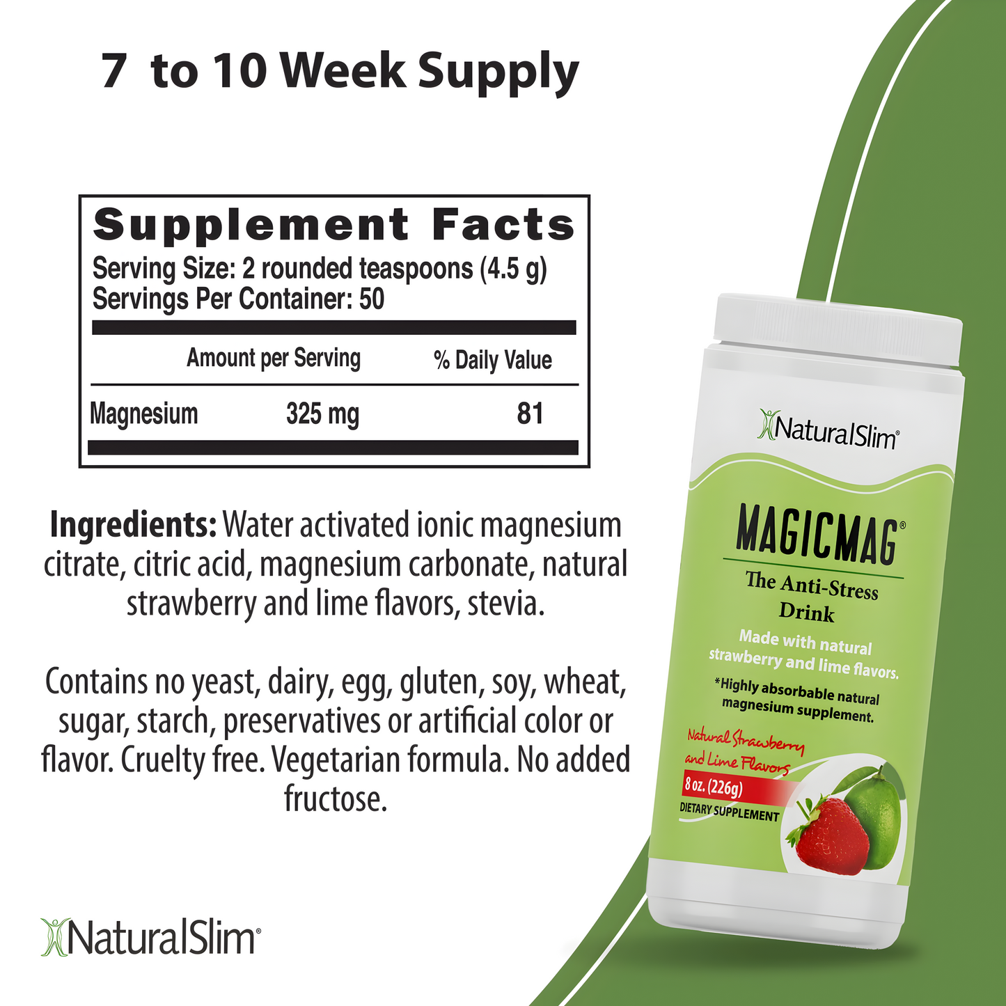 MagicMag en Polvo NaturalSlim - 226g