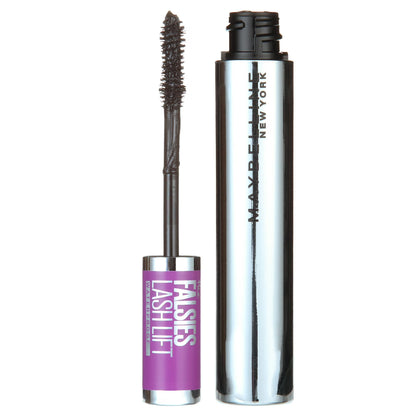 Maybelline The Falsies Lash Lift - Máscara de pestañas  a prueba de agua, color negro intenso