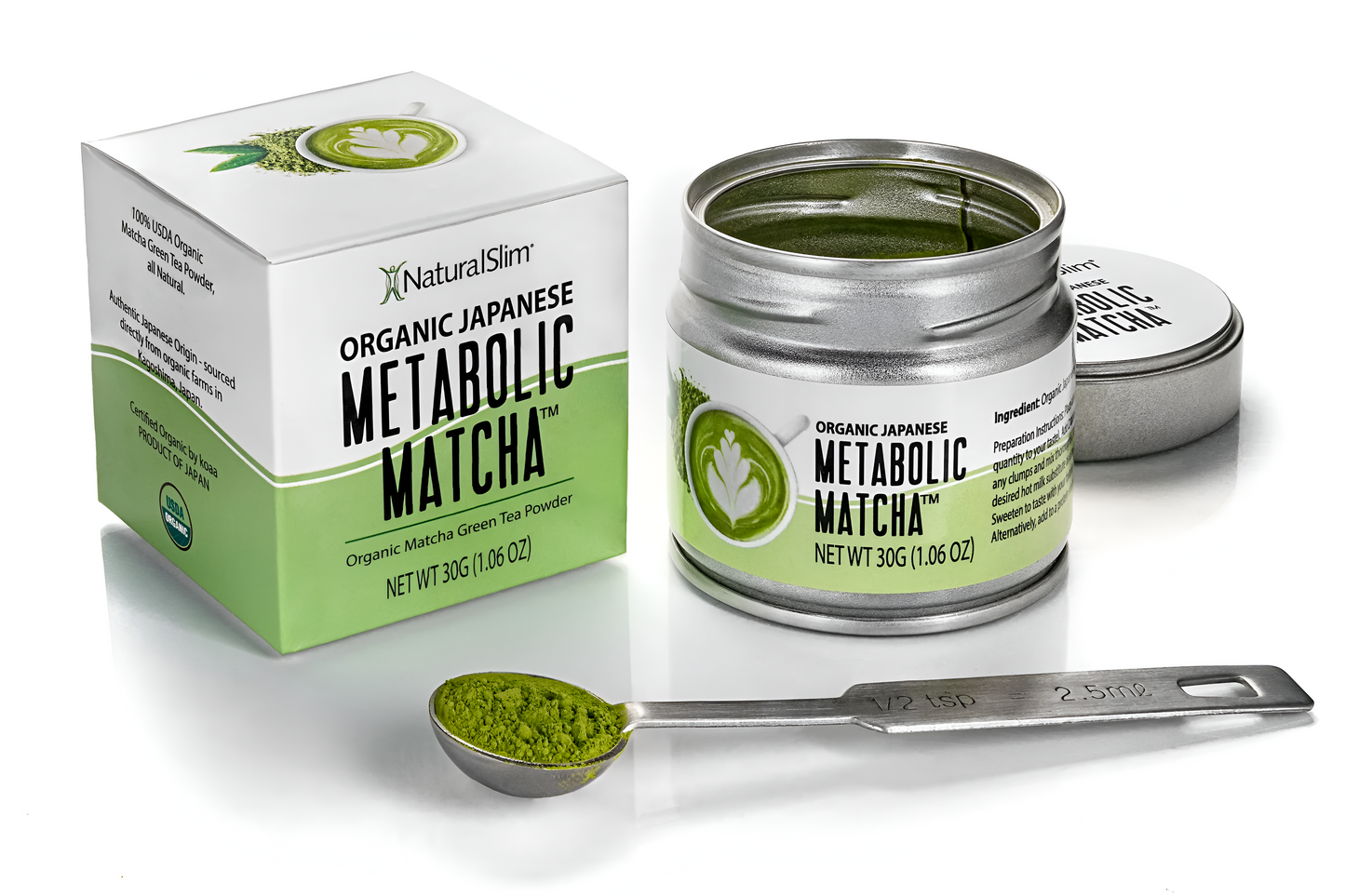 Metabolic Matcha Tea 30g - Natural Slim