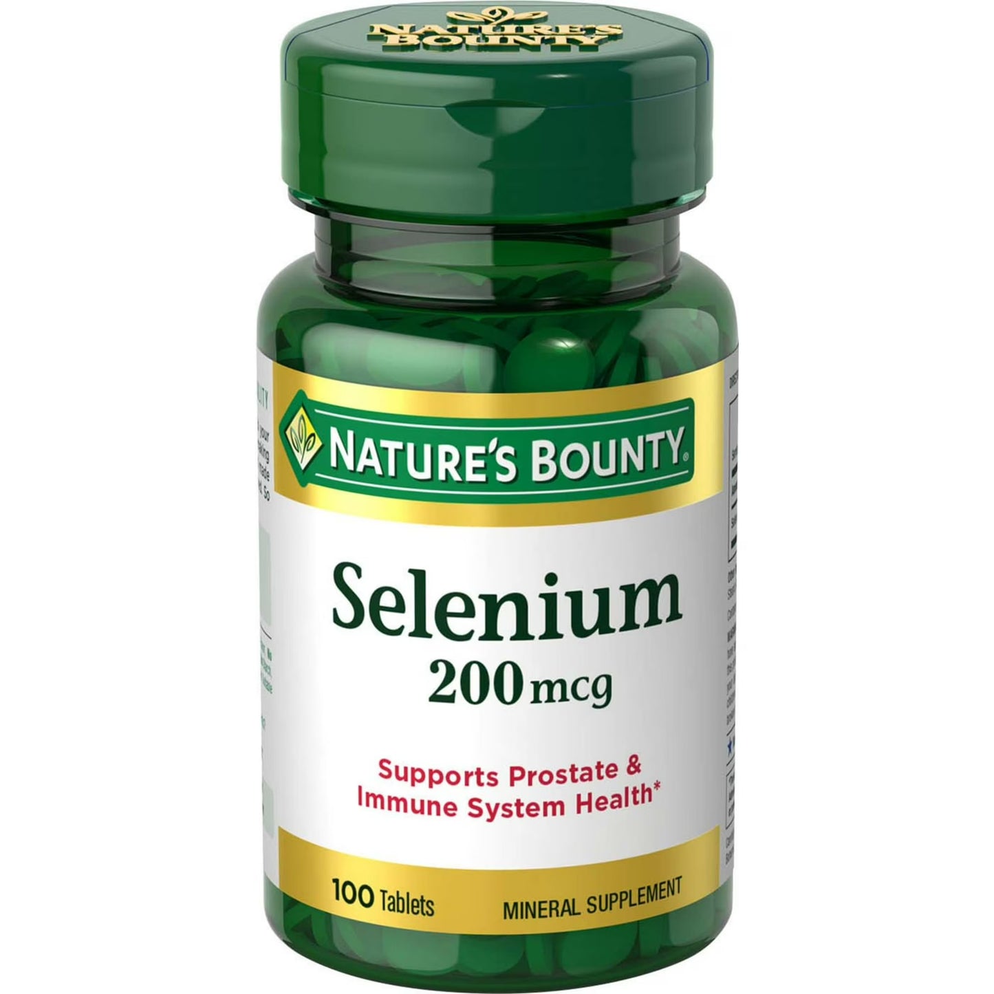 Nature's Bounty Selenio 200 mcg, 100 Tabletas