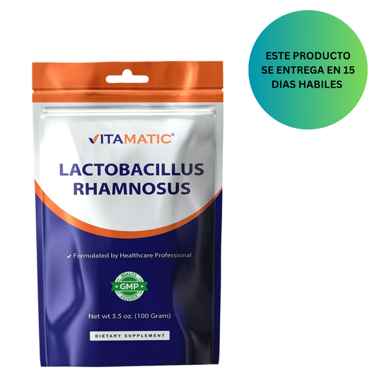 Vitamatic Lactobacillus Rhamnosus - Apoyo para la salud digestiva - 100 gr