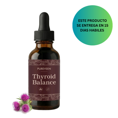 Pureveen - Balance tiroideo para mujeres, 60ml