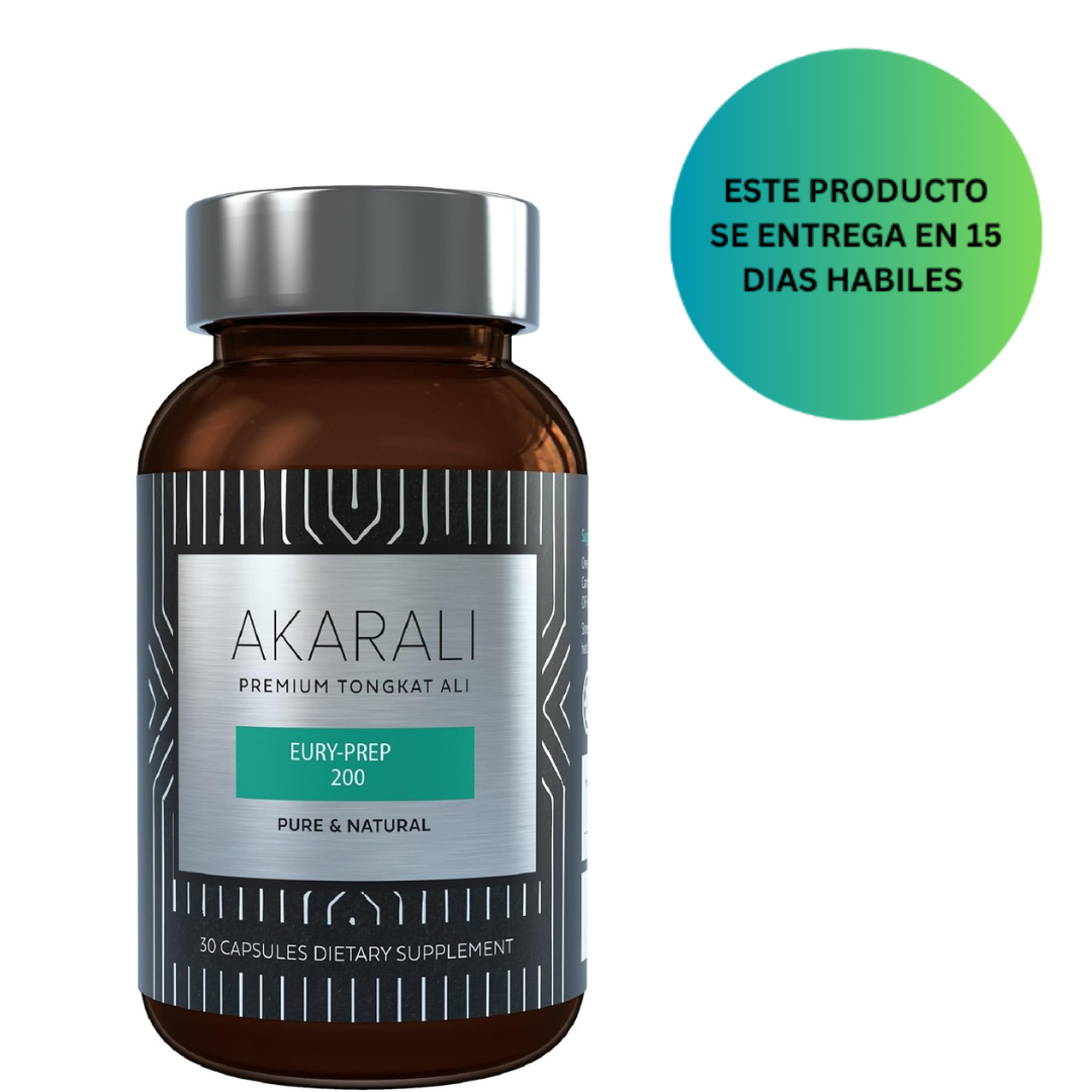 AKARALI Pure Tongkat Ali Longjack, 30 cápsulas