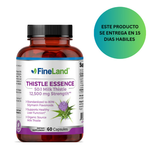Fineland - Thistle Essence(Milk Thistle), 250mg extract - 60 capsulas