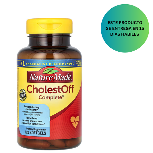 Nature Made CholestOff Complete, 120 unidades