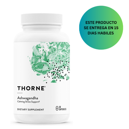 THORNE - Ashwagandha, 30 capsulas