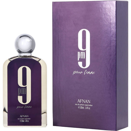 Afnan 9 Pm women Eau De Parfum Spray 100 ml.