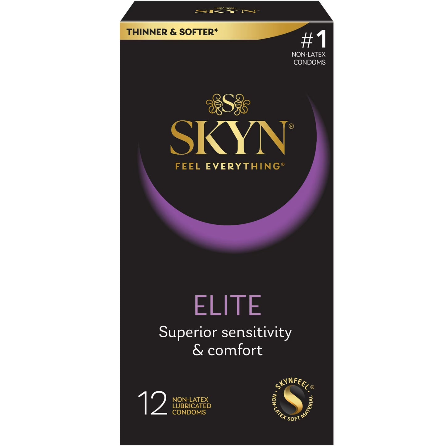 SKYN Elite - Preservativos ultrafinos y lubricados sin látex