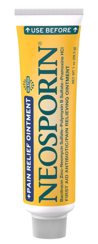 Neosporin + Max Strength doble accion y maximo alivio al dolor - Crema Topica