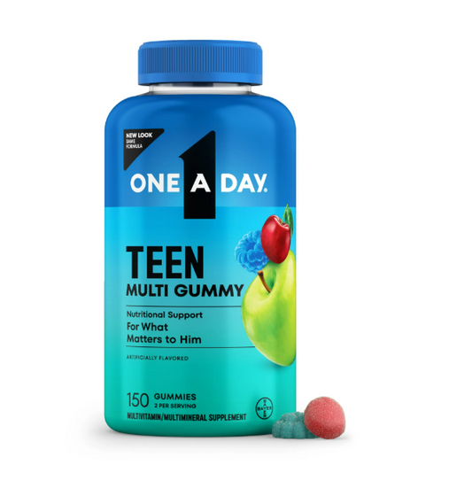 One A Day Teen for Him - Gomitas multivitamínicas, 150 unidades