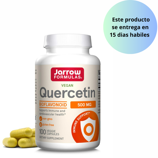 Quercetin vegan  500mg , 100 capsulas vegetables - Jarrow Formulas